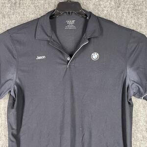 BMW Shirt Mens XL Employee Polo‎ Oobe Uniform Casual Rugby Short-sleeve Black #9